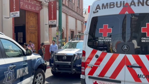 El individuo fue capturado en la Plaza Moctezuma, que se ubica en la calle Matamoros.