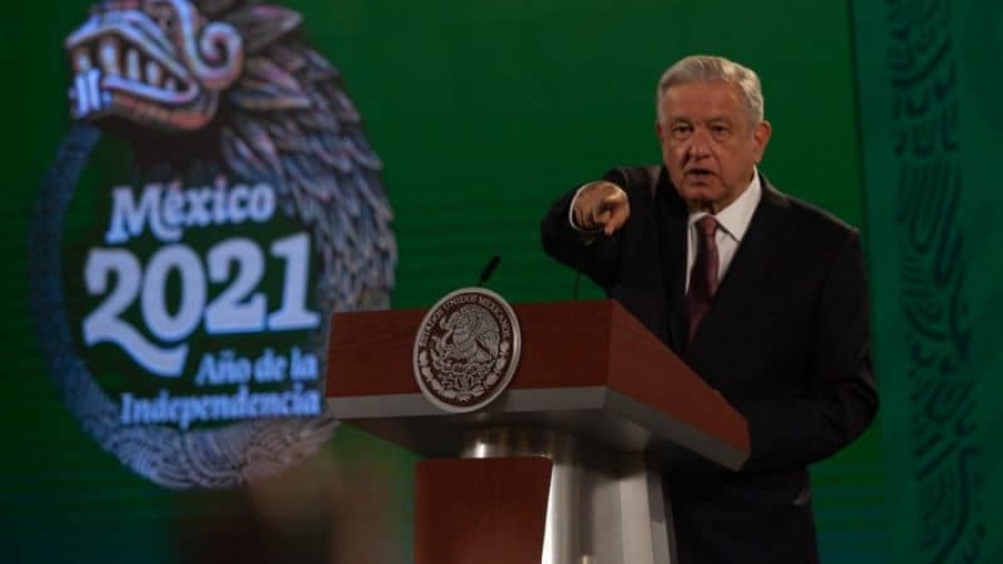 AMLO enviará informe a jueces que dan amparos para vacunar a niños.