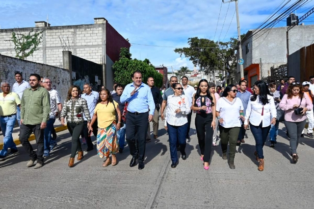 Reconocen habitantes de Cuernavaca al gobierno de Cuauhtémoc Blanco por garantizar los servicios básicos y mejorar su calidad de vida 