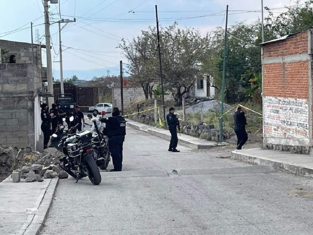 El asesinato ocurrió poco antes de las dos de la tarde.