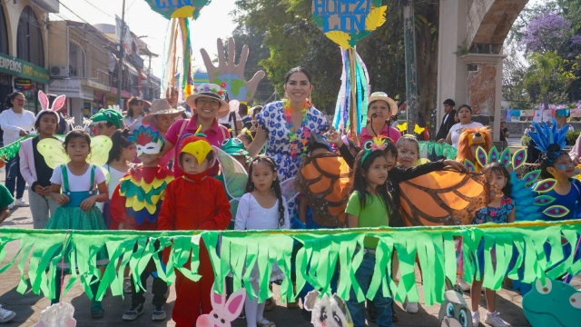 Jiutepec se llena de color y alegría con el Desfile de Primavera