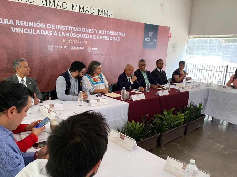 Respalda Morelos al gobierno federal en la búsqueda de personas desaparecidas