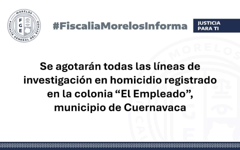 FGE agotará investigación por homicidio de Rendón Parra