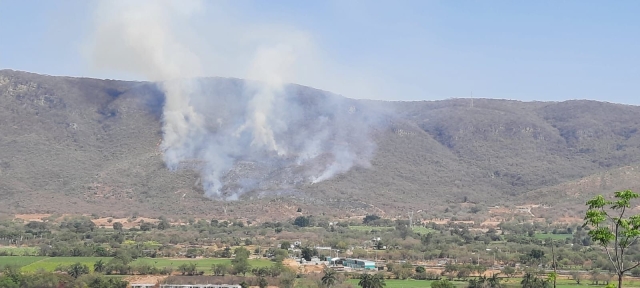 Atendió Mando Unificado seis incendios forestales; dos quedaron activos