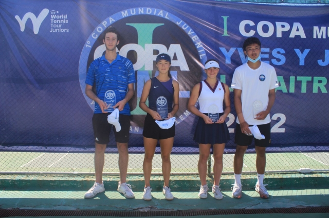 Luciano Alcocer y Nicole Sifuentes conquistan la Primera Copa Mundial Juvenil Yves y Jean Marie Lemaitre 