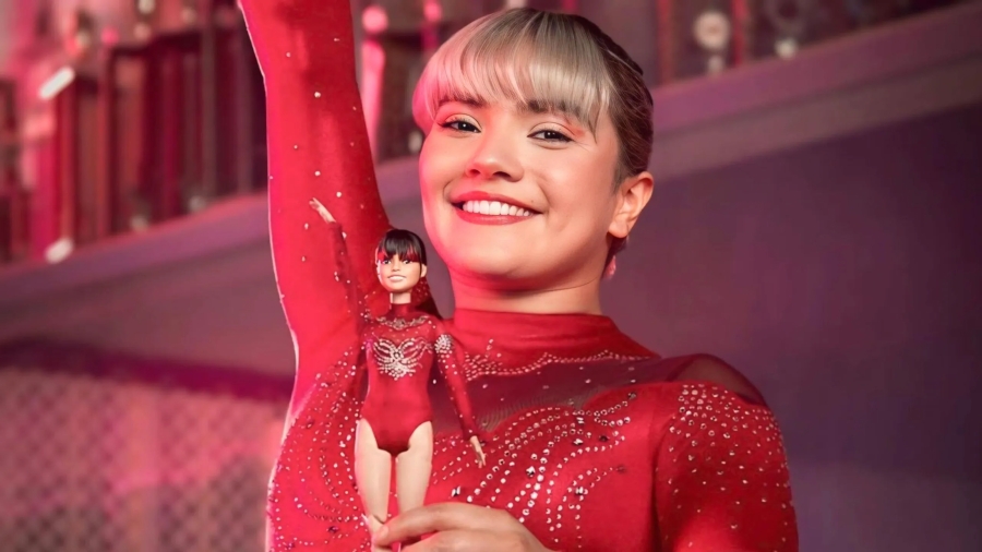 Barbie homenajea a la gimnasta Alexa Moreno en muñeca de edición especial