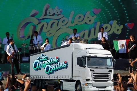 Asaltan camión con equipo de Los Ángeles Azules en la autopista México-Puebla