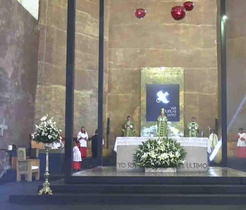 El obispo expres&oacute; su mensaje en la misa dominical en la catedral de Cuernavaca.