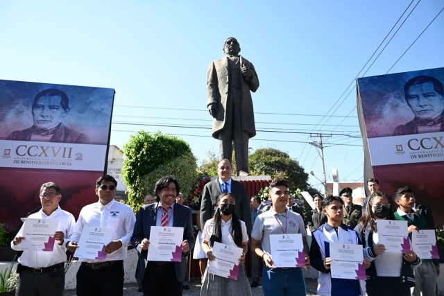 Los principios de Benito Juárez García están vigentes en el México de la transformación: Cuauhtémoc Blanco