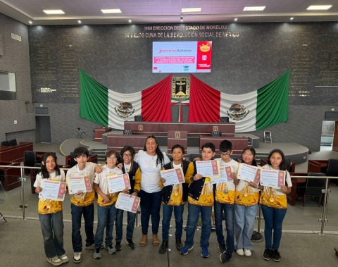 Impulsa Jazm&iacute;n Solano talento de ni&ntilde;as y ni&ntilde;os morelenses en proyecto de rob&oacute;tica