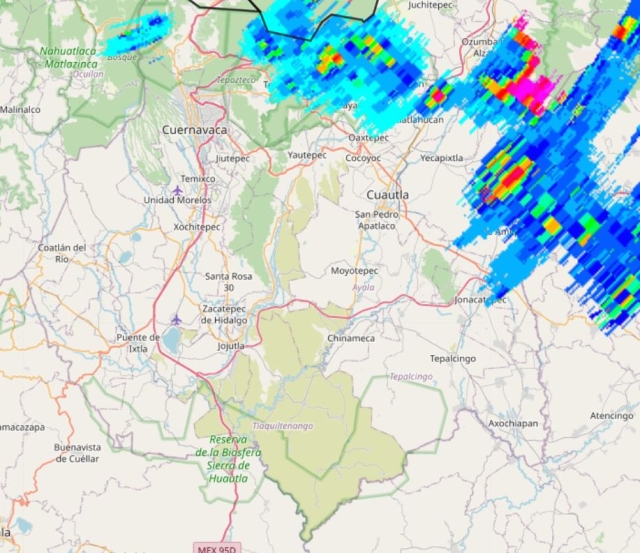 Se esperan lluvias dispersas en Morelos: Conagua