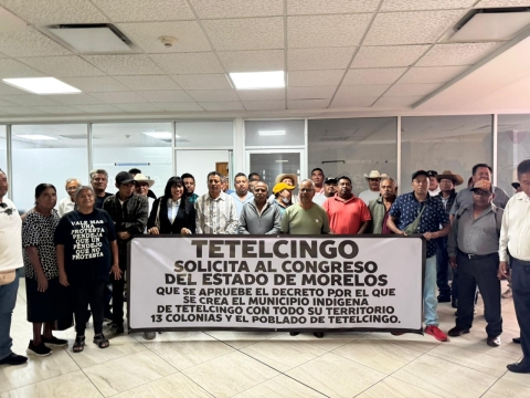 Definir&aacute;n habitantes de Tetelcingo si mantienen o modifican movilizaciones previstas