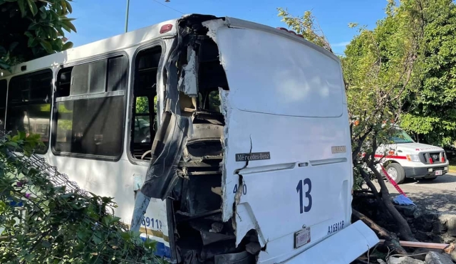 Esperan graves sanciones a ruteros que provocaron accidente