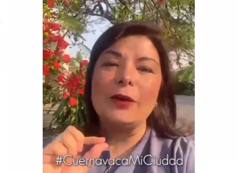 Lanza diputada federal Meggie Salgado Ponce convocatoria #CuernavacaMiCiudad