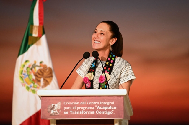 Sheinbaum anuncia inversión de 8 mil millones para recuperación de Acapulco