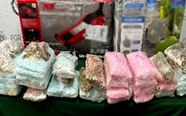 Confiscan 320,000 pastillas de fentanilo en Guadalajara