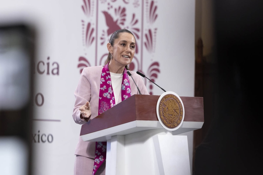 Sheinbaum destaca perfil de Omar Reyes para fortalecer inteligencia financiera