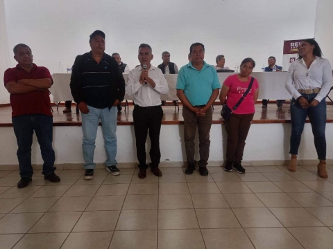 Renuevan directiva de la Asociaci&oacute;n Ganadera de Apicultores de Ocuituco
