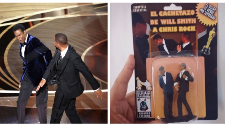 Will Smith ya tiene su muñeco de acción y está dando la cachetada a Chris Rock