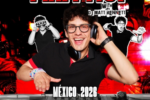 Matt Bennett trae Party 101 a la CDMX: fecha, sede y todo lo que debes saber