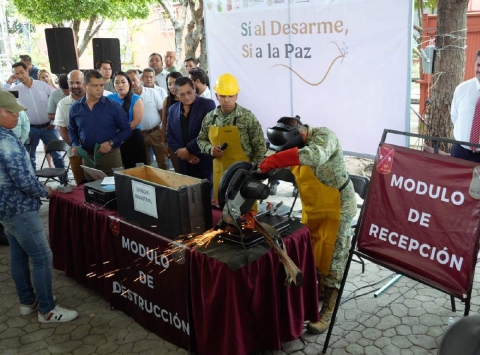 En marcha, campaña de desarme en Cuautla