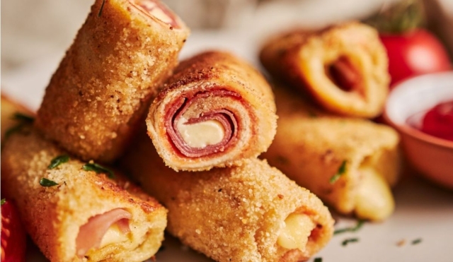 Jamón crujiente con queso derretido: una receta fácil para disfrutar en casa