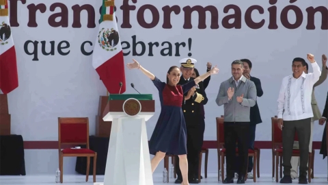 Sheinbaum: 'Alianzas conservadoras no vencer&aacute;n al pueblo ni a su presidenta'