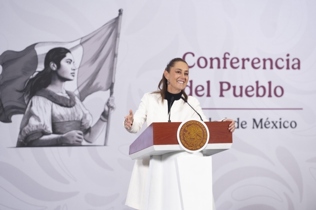 Sheinbaum destaca que M&eacute;xico es el pa&iacute;s con menos aranceles