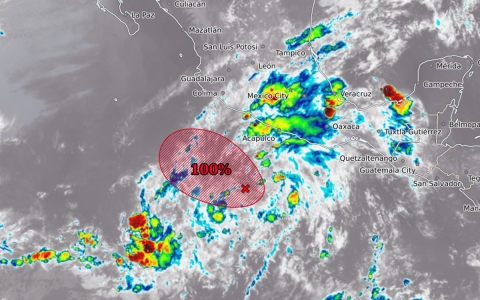 Ciclón Alvin se formará en las próximas horas en el Pacífico