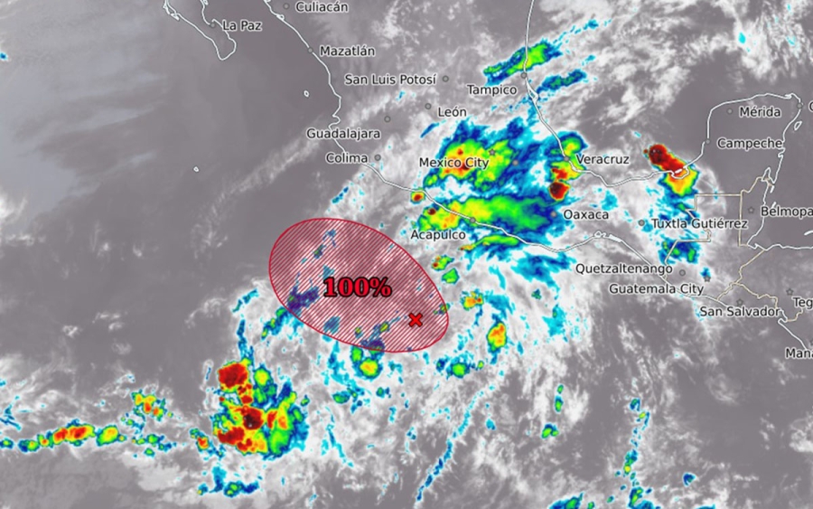 Ciclón Alvin se formará en las próximas horas en el Pacífico