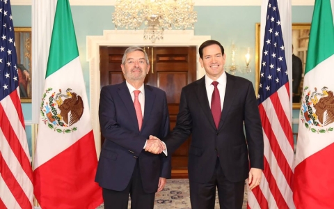 De la Fuente y Rubio se re&uacute;nen para revisar cooperaci&oacute;n en seguridad