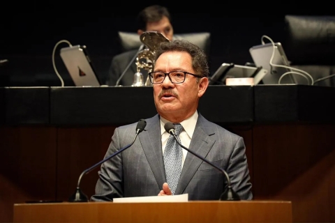 Ignacio Mier descarta desafuero contra Alejandro Moreno por agresión a Noroña