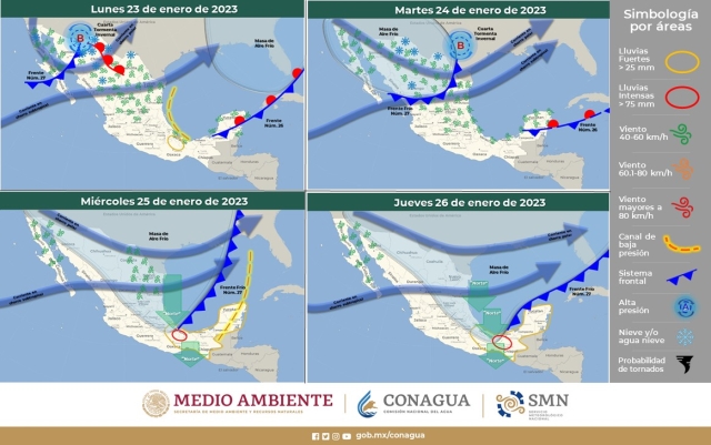 Se prevé ambiente cálido a caluroso para última semana de enero