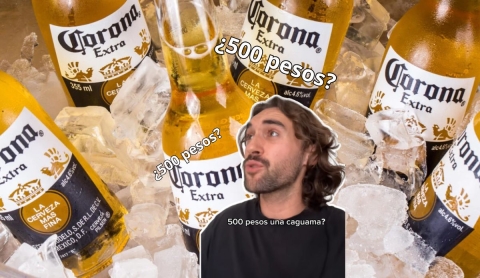 Alemán se vuelve viral tras pagar 500 pesos por una caguama mexicana: &#039;Me sentí pobre en mi propio país&#039;