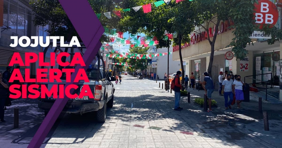 El municipio de Jojutla cuenta ya con siete alertas sísmicas ubicadas en diferentes puntos de la cabecera. En su estreno, una falló. 