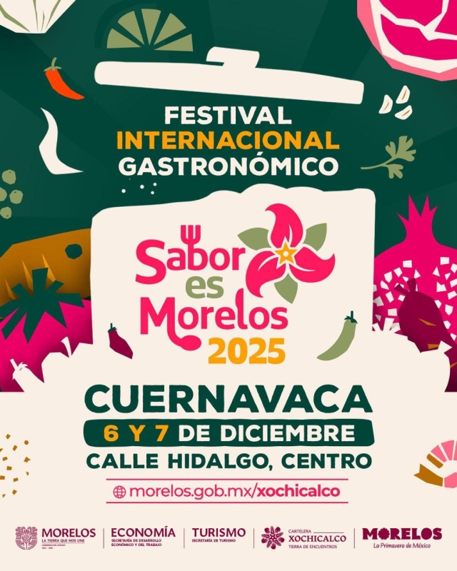 Promueve gobierno estatal consumo local en Festival Sabor Es Morelos 2025