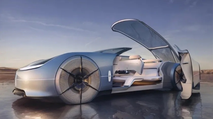 Lincoln revela prototipo de auto eléctrico con techo de vidrio y sin volante