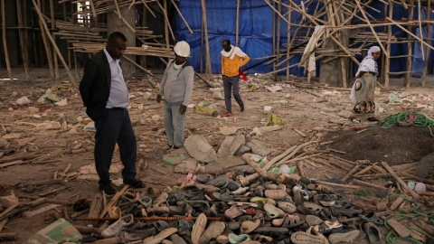 Colapso de andamio en iglesia de Etiopía deja 36 muertos y 200 heridos