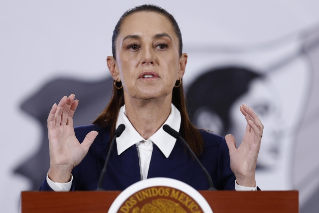 Sheinbaum asegura que derrame de petr&oacute;leo no es de Pemex; pide investigaci&oacute;n