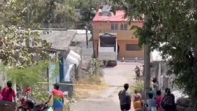  Los frenos del camión fallaron en una pendiente.