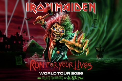 Iron Maiden anuncia su regreso a México con el Run For Your Lives World Tour 2026