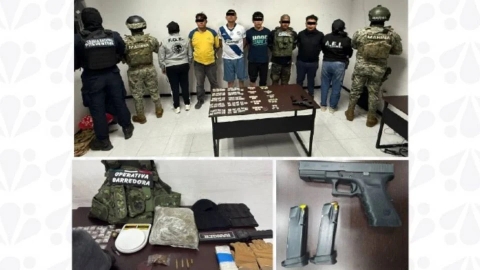 Capturan a cinco presuntos integrantes de &#039;La Barredora&#039; en Puebla