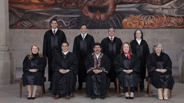 Suprema Corte presenta fotografía oficial de los nuevos ministros