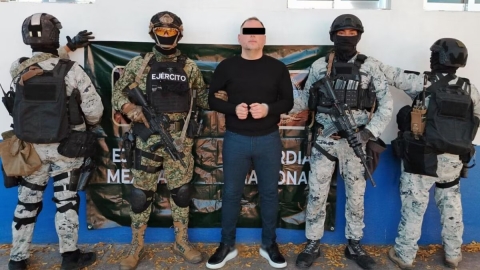 Detienen al &#039;Güerito&#039; Canobbio, señalado como operador de los Chapitos