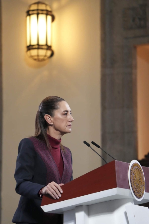 La presidenta present&oacute; las cifras en la &ldquo;Ma&ntilde;anera del Pueblo&rdquo; de ayer.