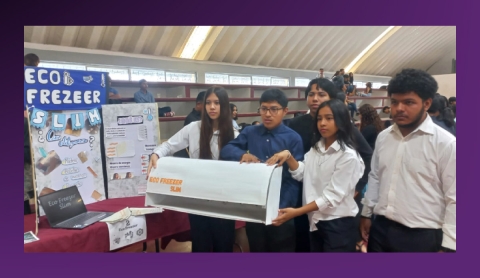 Estudiantes crean minisplit ecológico sin electricidad con materiales reciclados