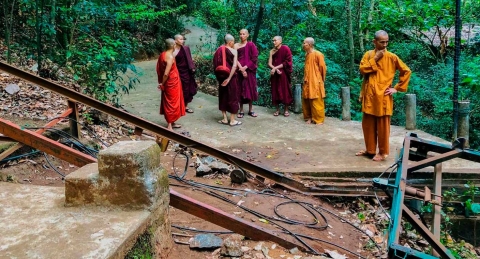 Siete monjes mueren tras desplomarse telef&eacute;rico en monasterio de Sri Lanka