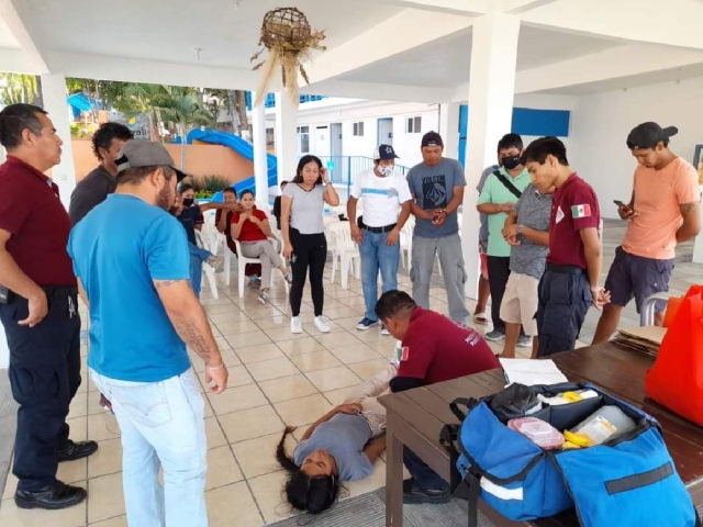 Los prestadores de servicios recibieron capacitación a fin de estar preparados en este próximo periodo vacacional.