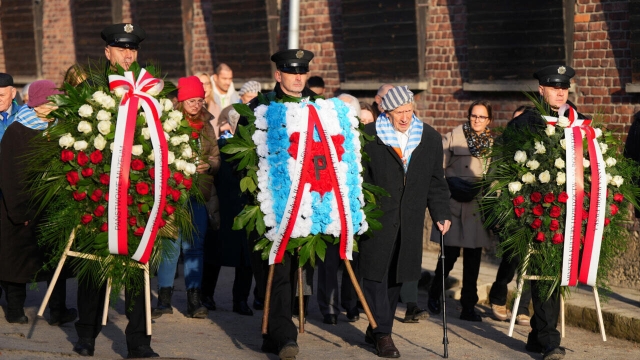 Sobrevivientes de Auschwitz conmemoran el 80 aniversario de su liberación