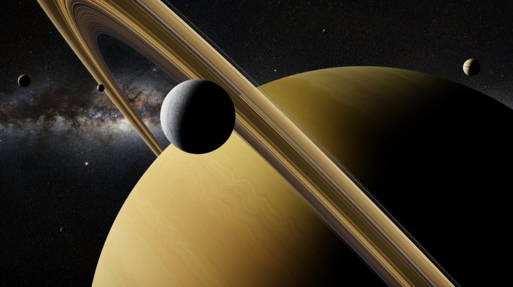 SpaceX llevará la misión Dragonfly a la luna más grande de Saturno en 2028